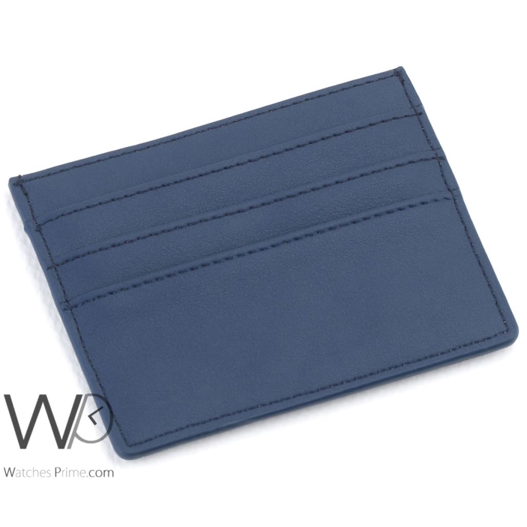 BMW Card Holder Wallet Blue For Men | Watches Prime