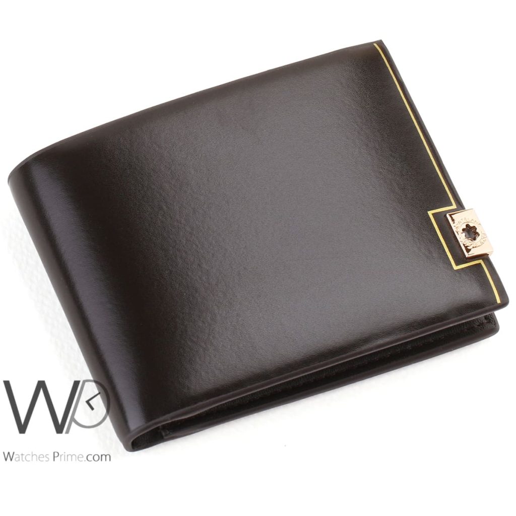 Mont blanc Wallet Leather For Men Brown | Watches Prime