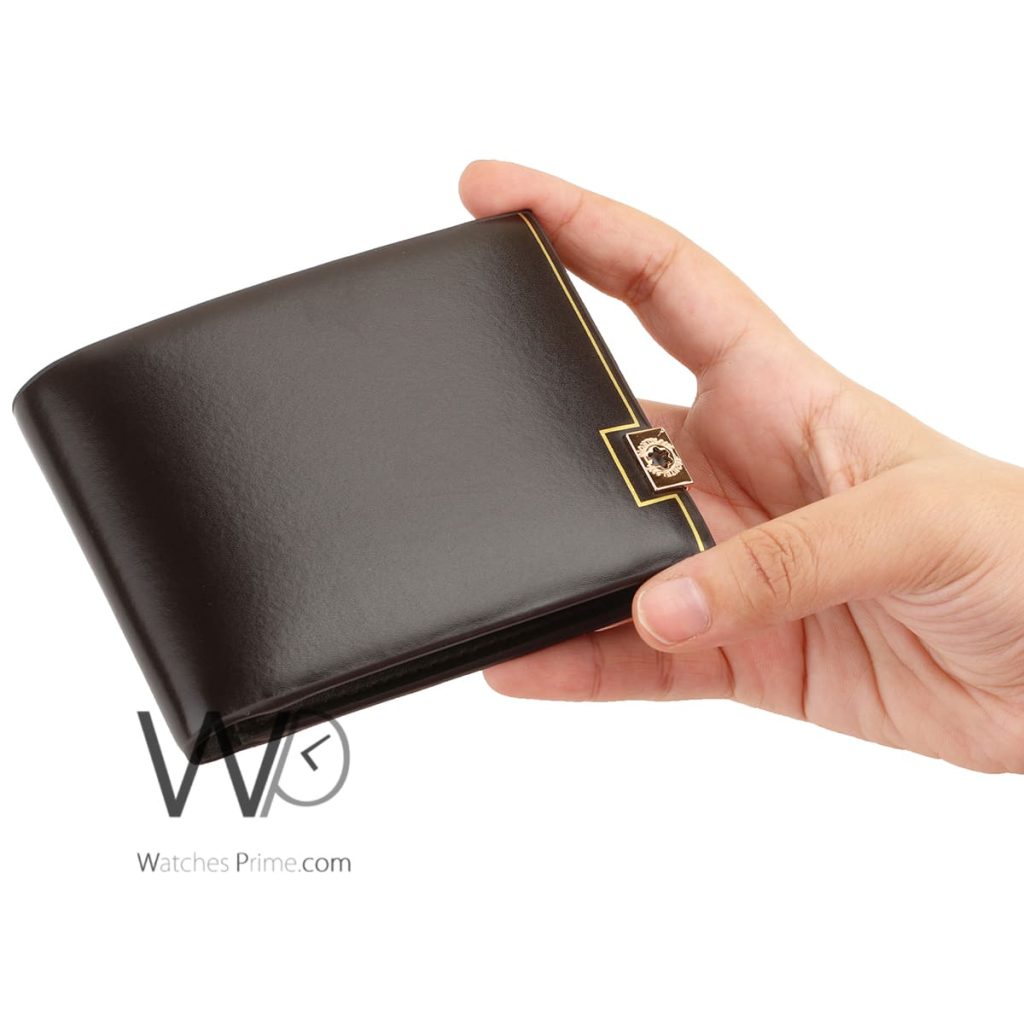 Mont blanc Wallet Leather For Men Brown | Watches Prime