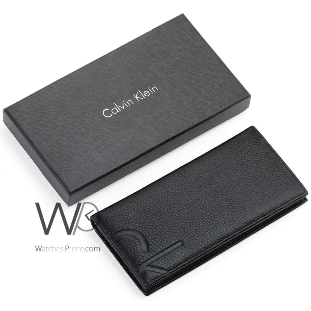محفظة رجالي CK كالفن كلاين Calvin Klein اسود | واتشز برايم