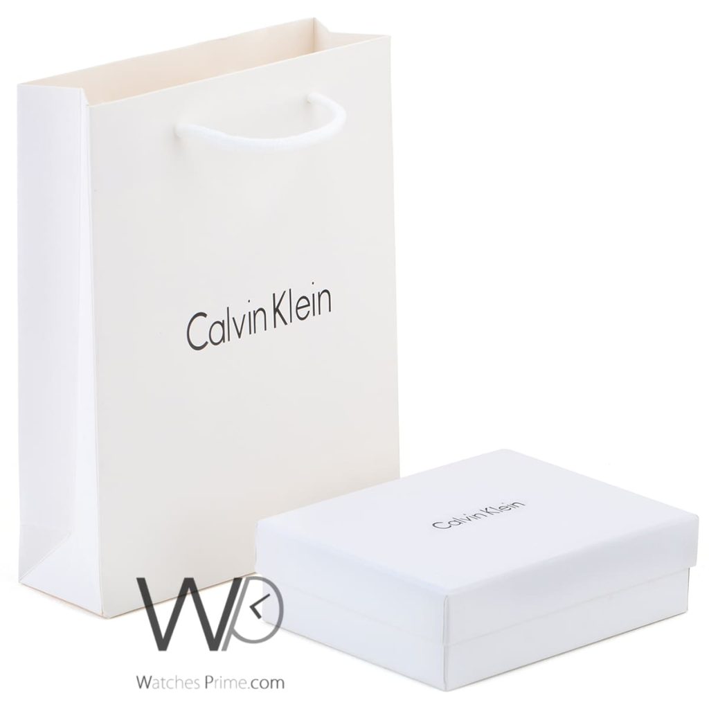 محفظة حريمي CK كالفن كلاين Calvin Klein ابيض | واتشز برايم