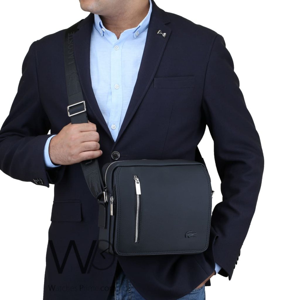 Lacoste Crossbody Mini Laptop Bag For Men | Watches Prime