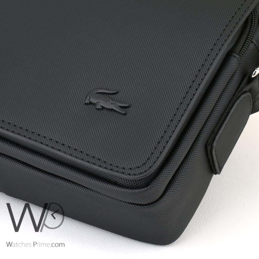 Lacoste Crossbody Mini Laptop Bag For Men | Watches Prime