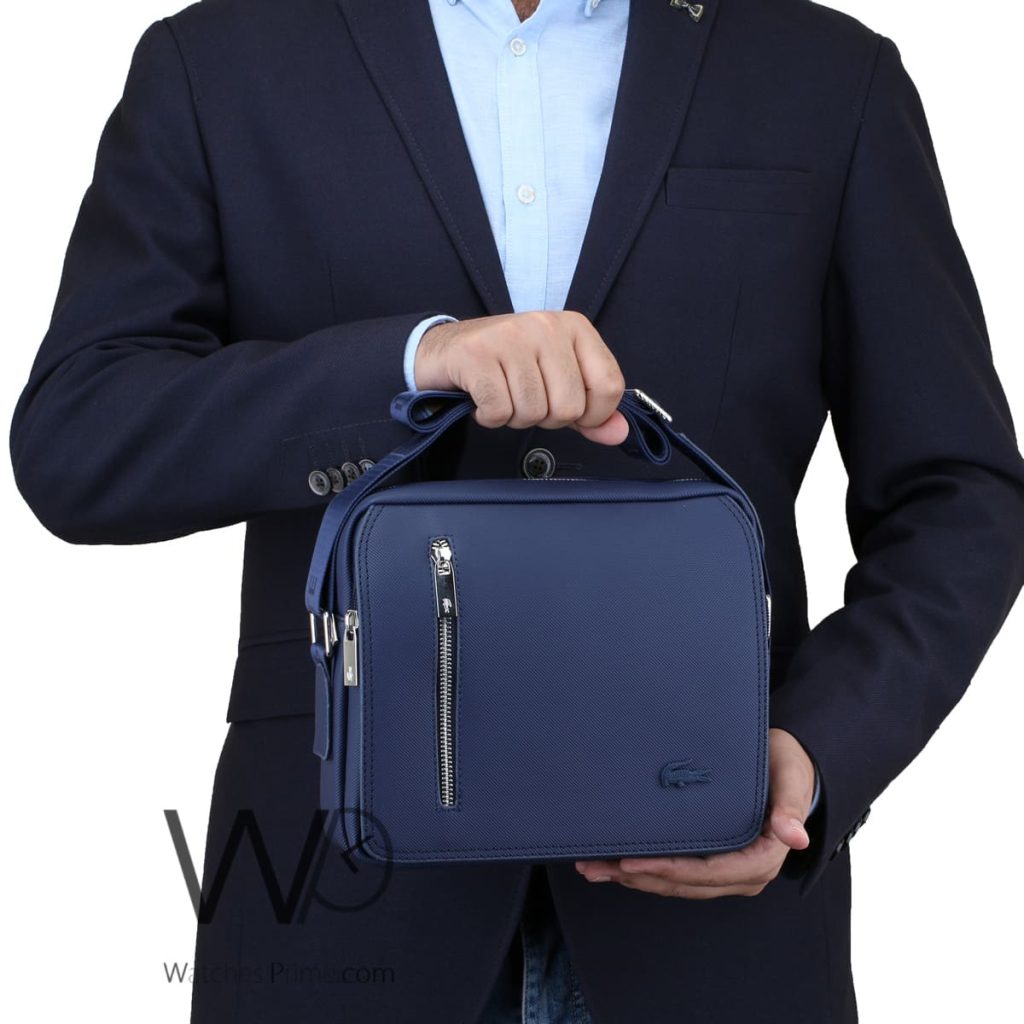 Lacoste Crossbody Mini Laptop Bag For Men | Watches Prime