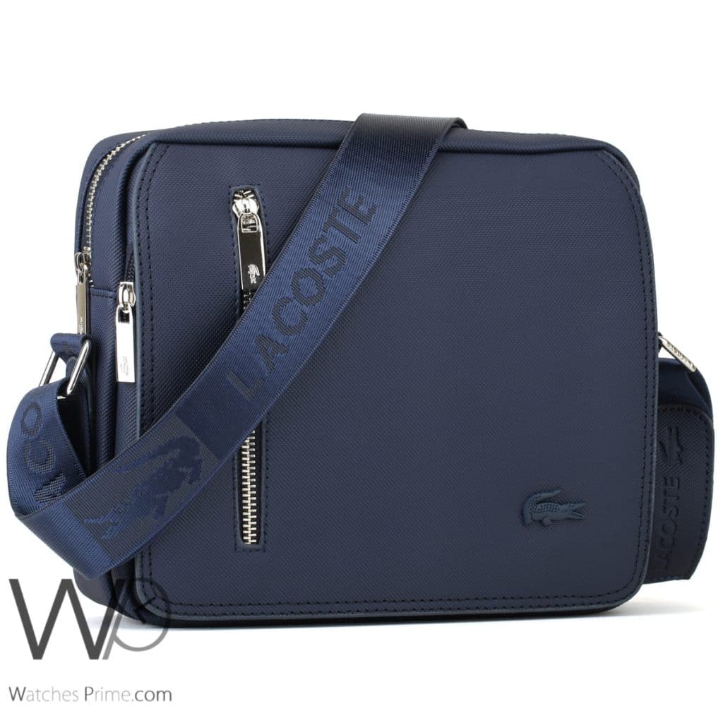 Lacoste Crossbody Mini Laptop Bag For Men | Watches Prime