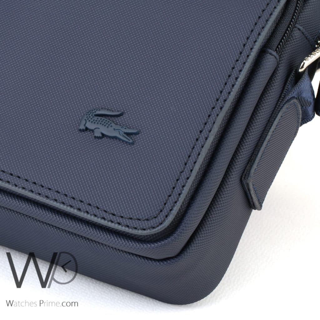 Lacoste Crossbody Mini Laptop Bag For Men | Watches Prime