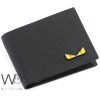 Fendi FF Eyes Wallet Black For Men | Watches Prime