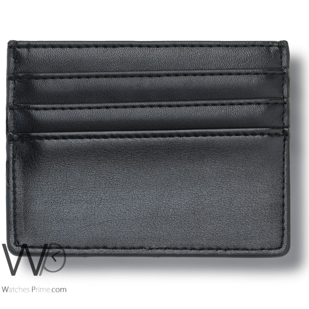 Giorgio Armani Holder Card Wallet Black Men | Watches Prime
