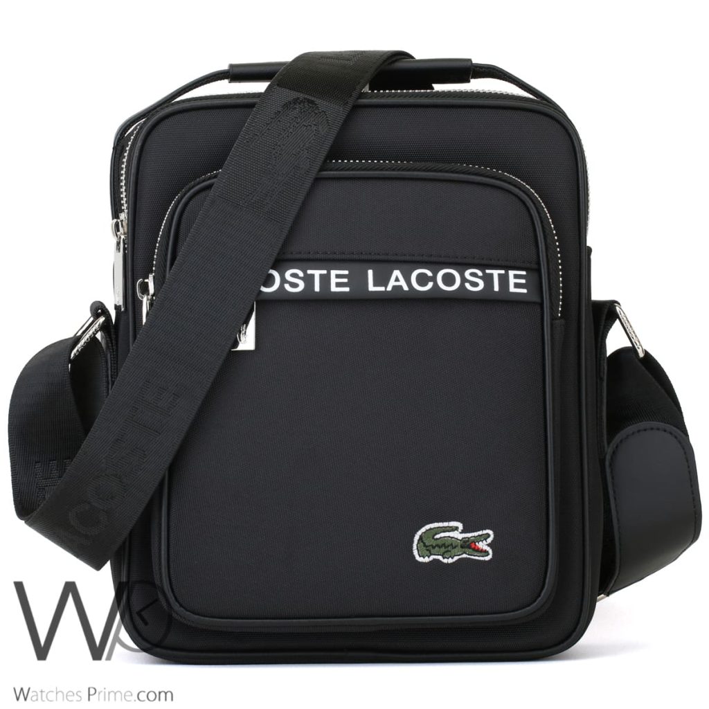 Crossbody Croc Lacoste Messenger Bag For Men | Watches Prime