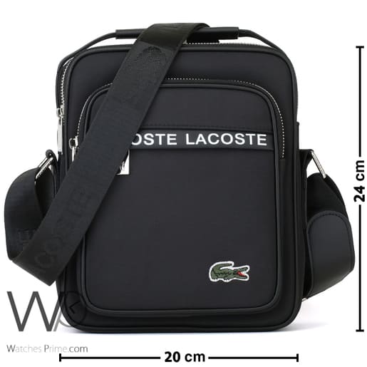 Crossbody Croc Lacoste Messenger Bag For Men | Watches Prime