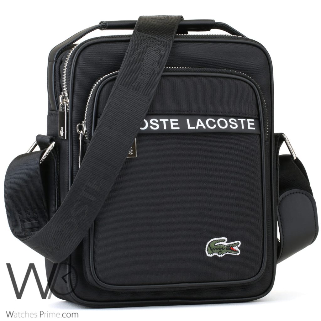 Crossbody Croc Lacoste Messenger Bag For Men | Watches Prime