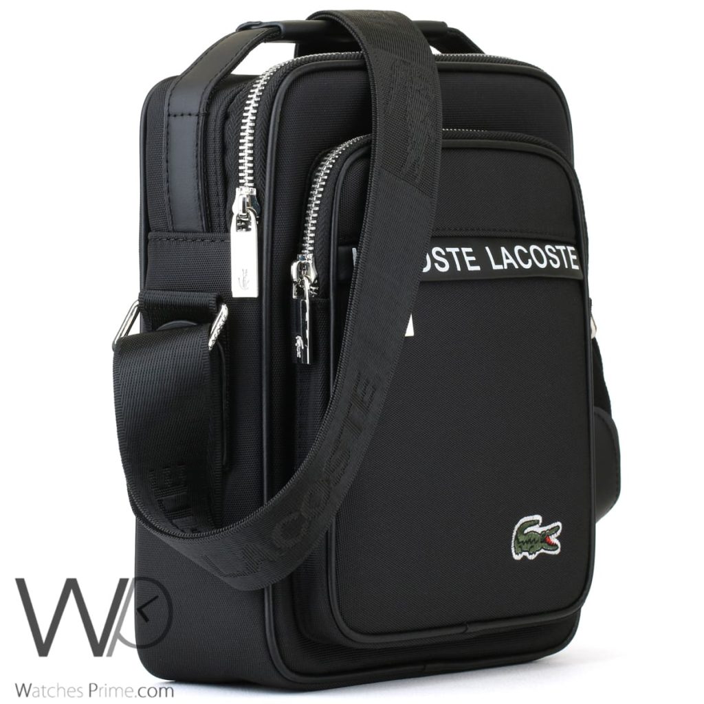 Crossbody Croc Lacoste Messenger Bag For Men | Watches Prime