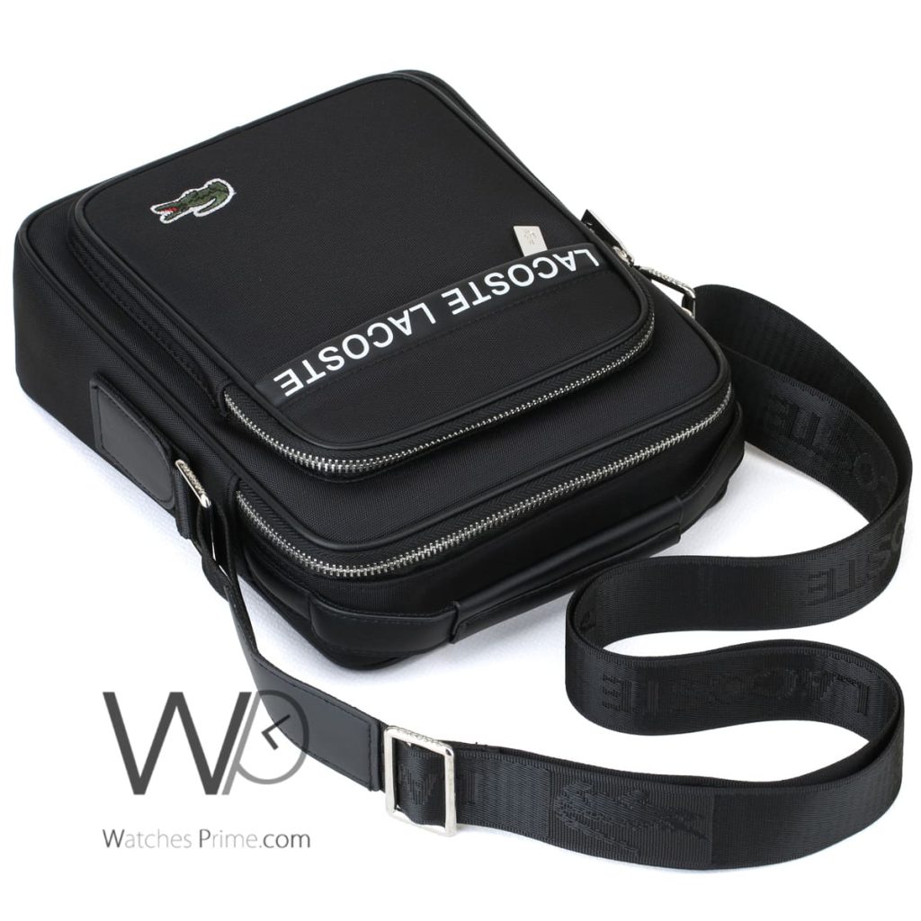 Crossbody Croc Lacoste Messenger Bag For Men | Watches Prime