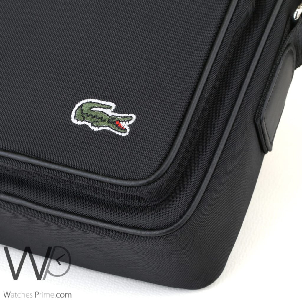 Crossbody Croc Lacoste Messenger Bag For Men | Watches Prime