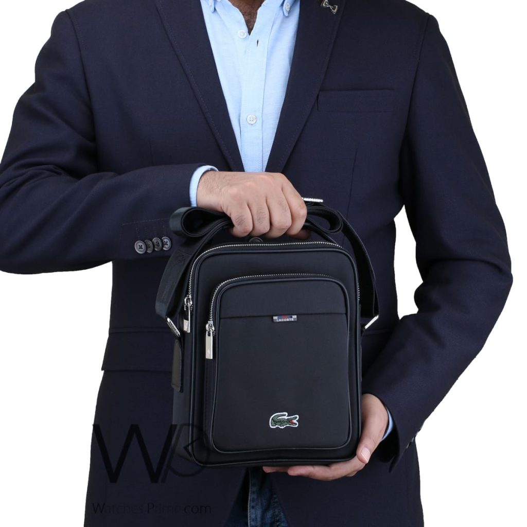 Crossbody Lacoste Messenger Bag For Men | Watches Prime