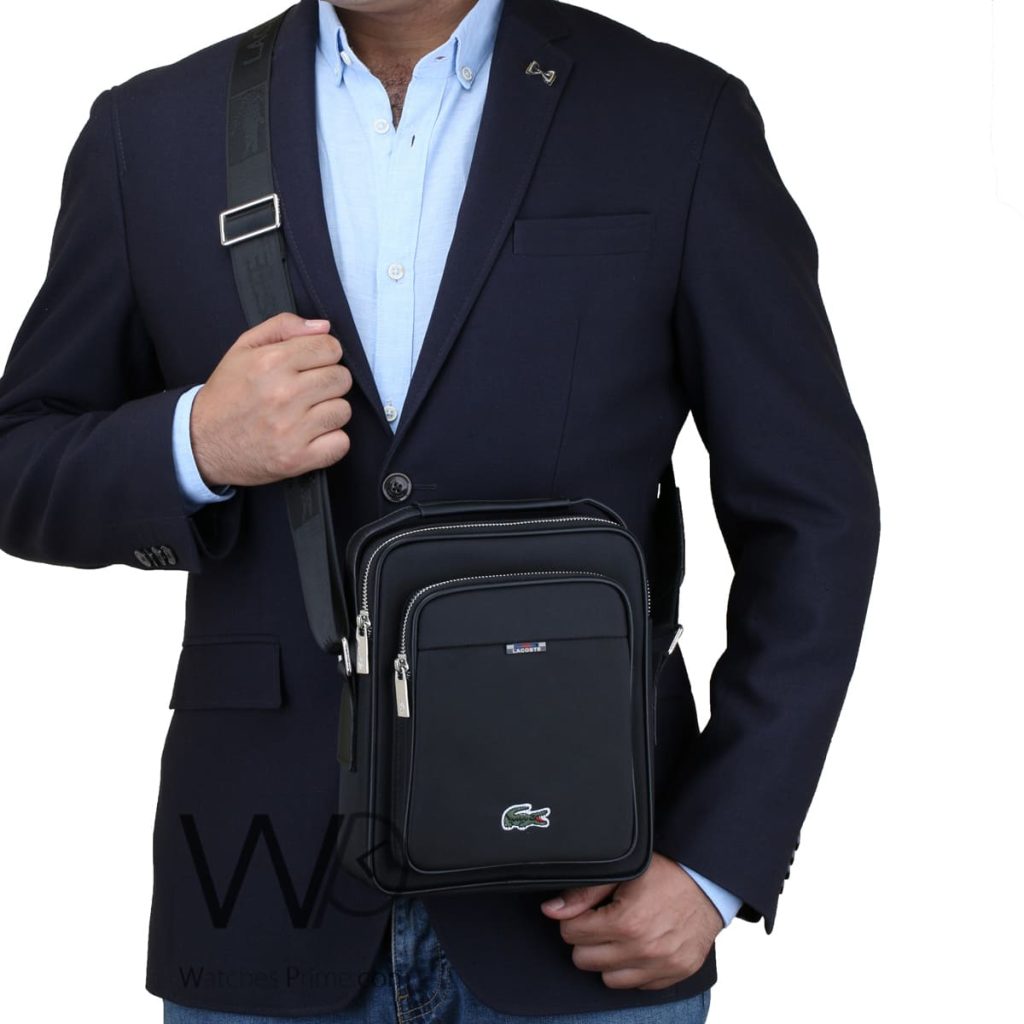 Crossbody Lacoste Messenger Bag For Men | Watches Prime