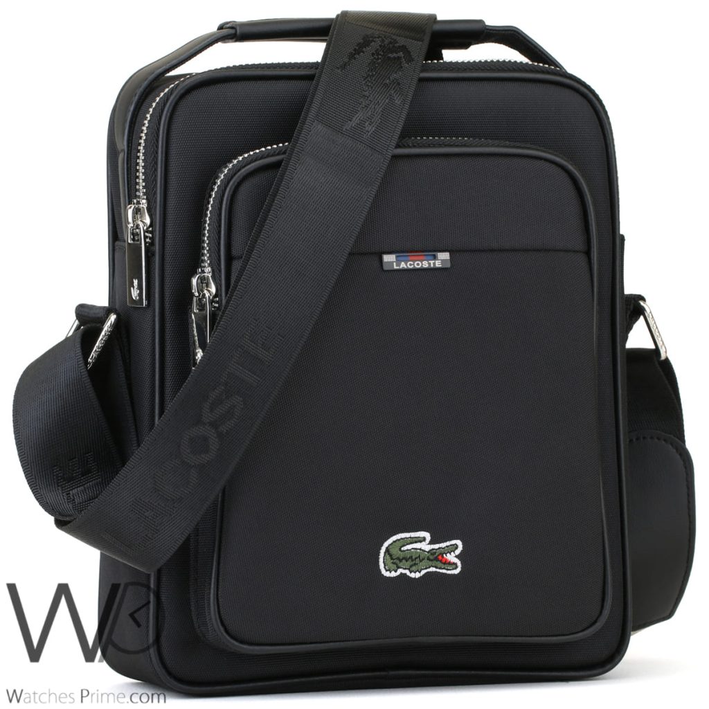 Crossbody Lacoste Messenger Bag For Men | Watches Prime