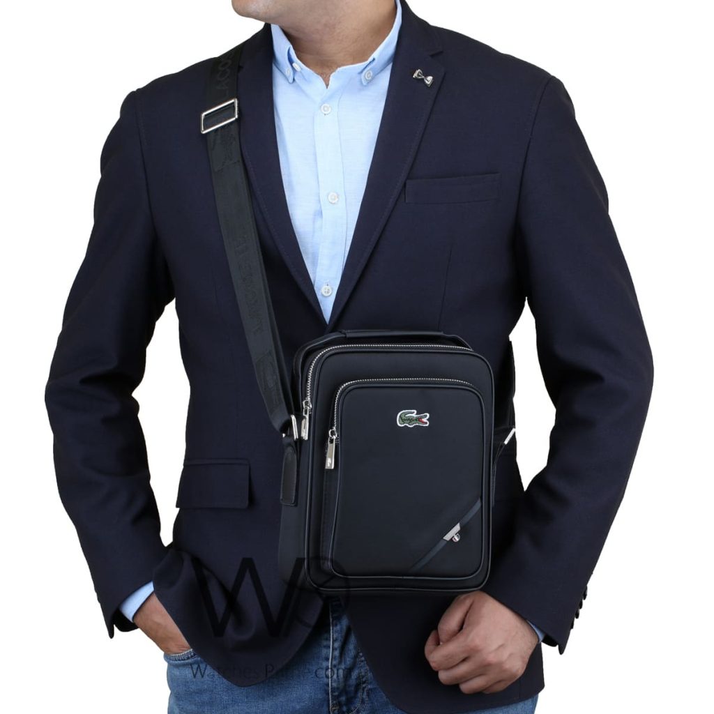 Lacoste Crossbody Messenger Bag For Men | Watches Prime