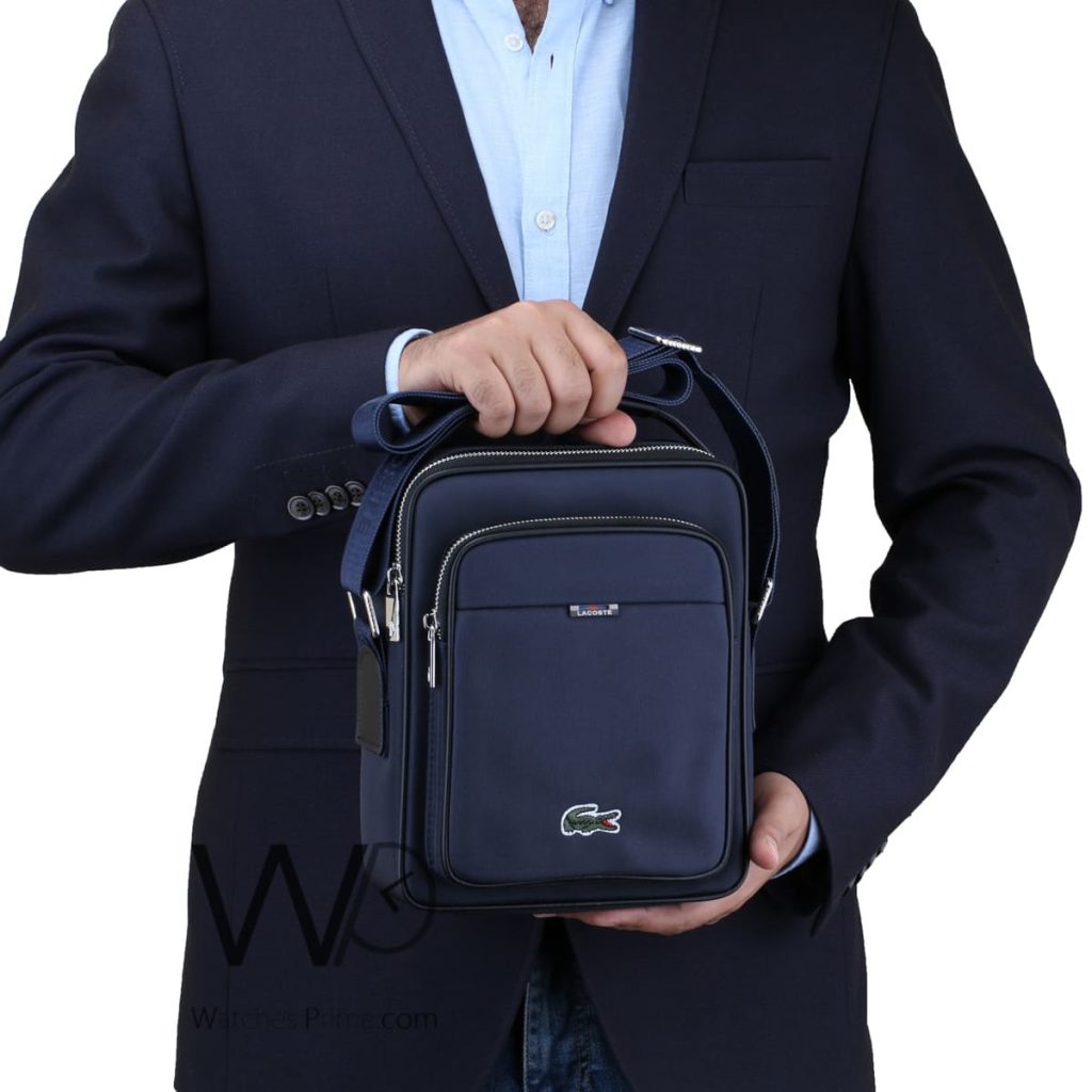 Crossbody Lacoste Messenger Bag For Men | Watches Prime