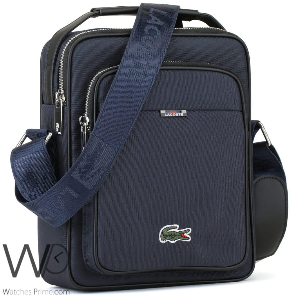 Crossbody Lacoste Messenger Bag For Men | Watches Prime