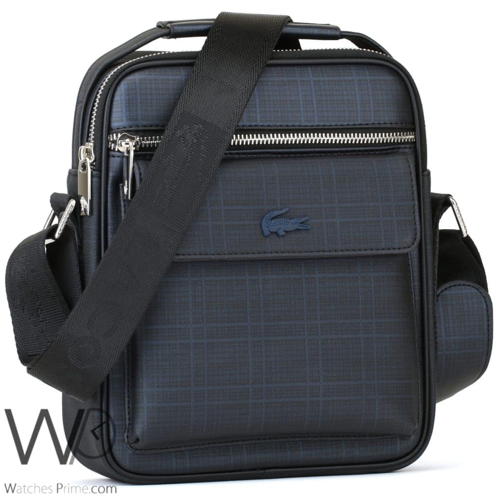 Lacoste Messenger Crossbody Striped For men | Watches Prime