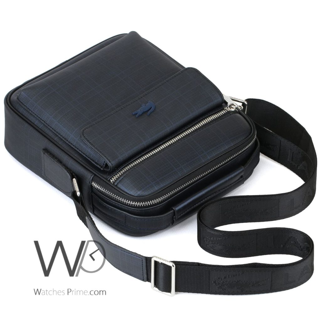 Lacoste Messenger Crossbody Striped For men | Watches Prime