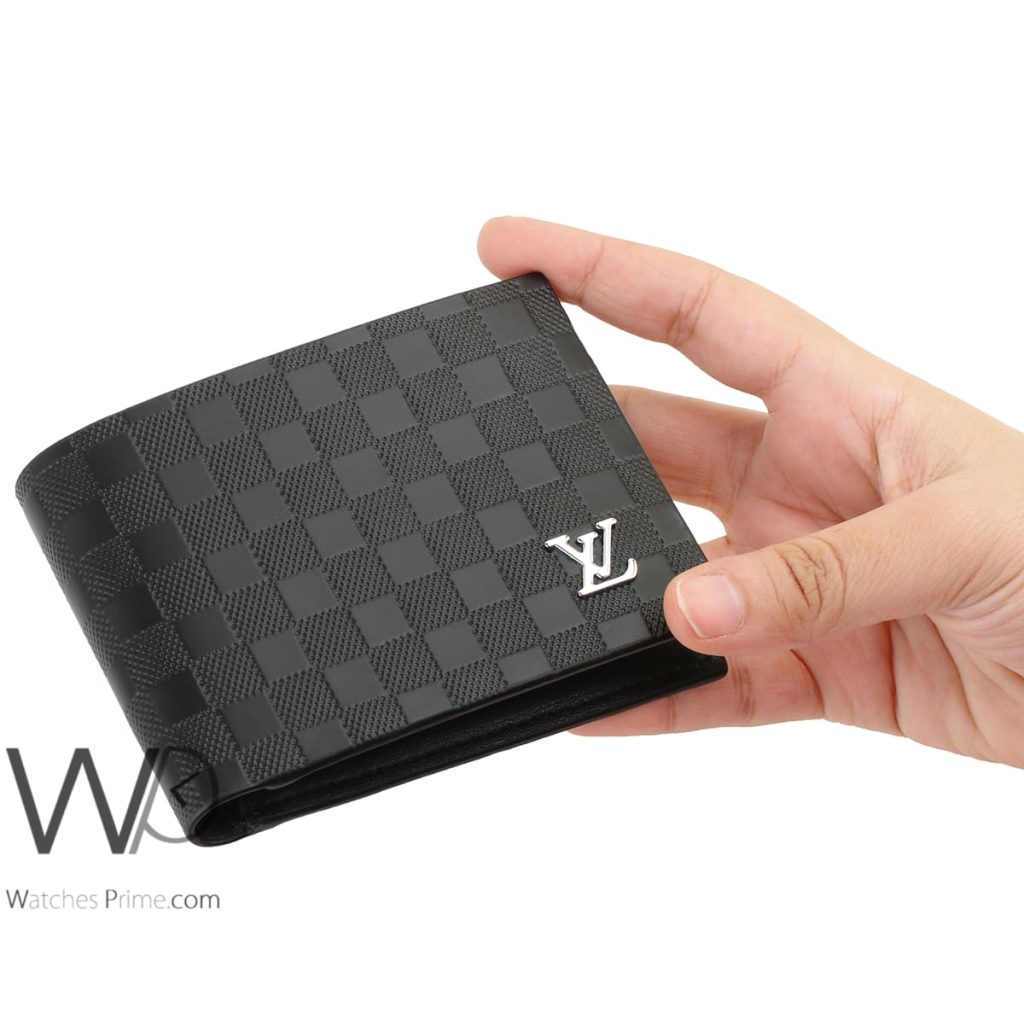 محفظة رجالي لويس فيتون Louis Vuitton LV اسود | واتشز برايم
