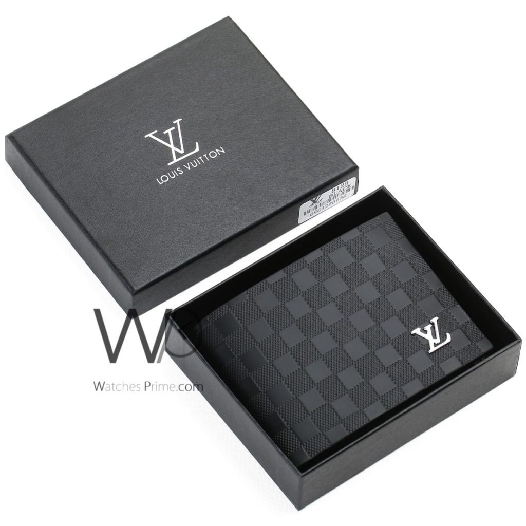 محفظة رجالي لويس فيتون Louis Vuitton LV اسود | واتشز برايم