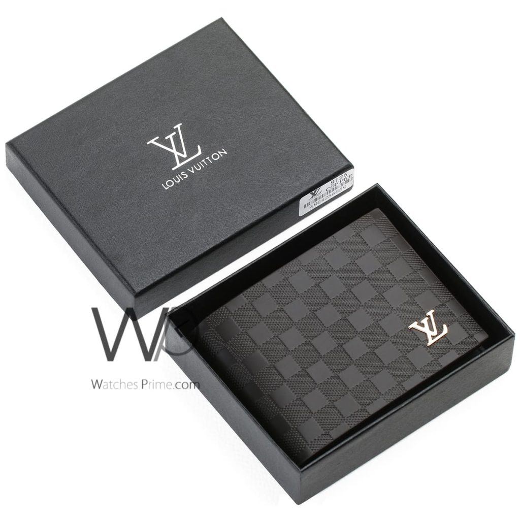 محفظة رجالي لويس فيتون Louis Vuitton LV بني | واتشز برايم