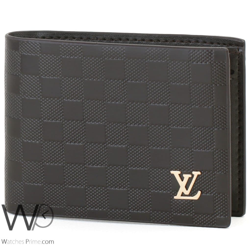 محفظة رجالي لويس فيتون Louis Vuitton LV بني | واتشز برايم