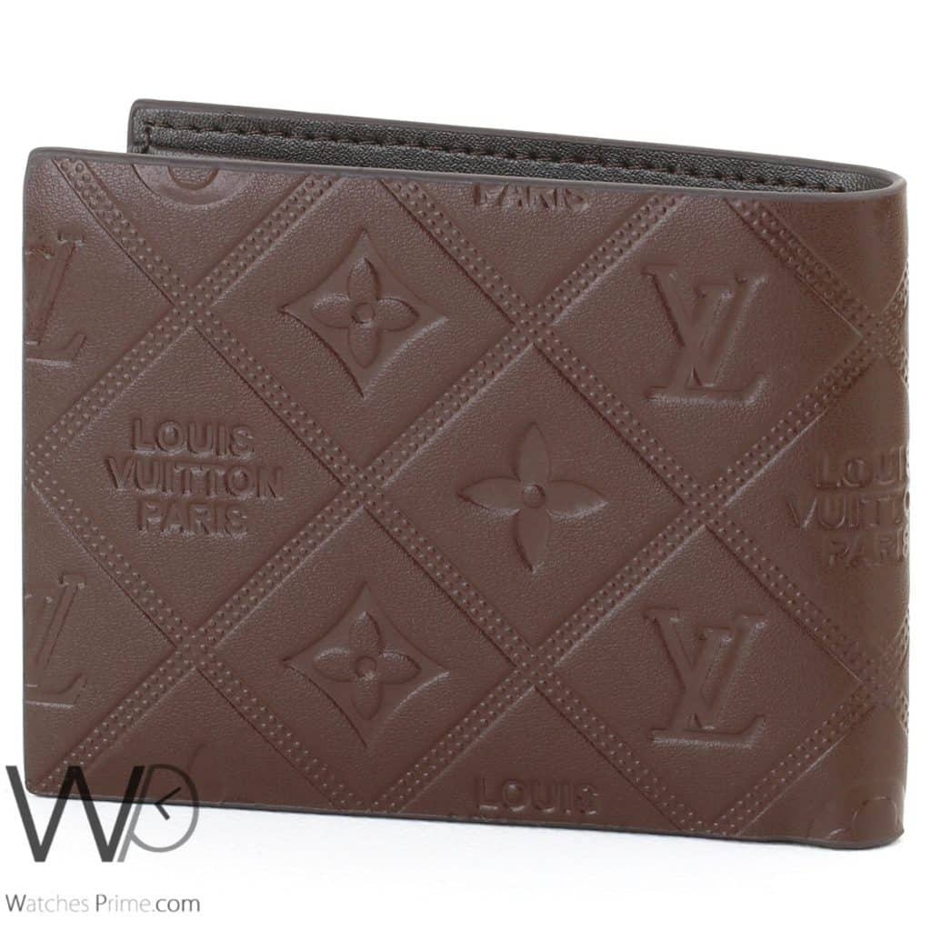 محفظة رجالية لويس فيتون Louis Vuitton LV بني | واتشز برايم
