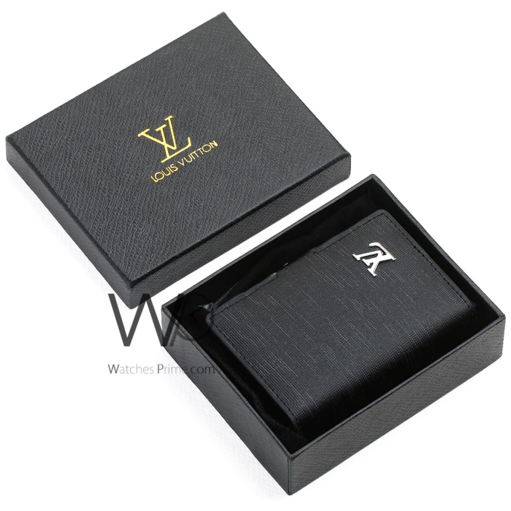 محفظة كروت ذكية لويس فيتون Louis Vuitton اسود | واتشز برايم