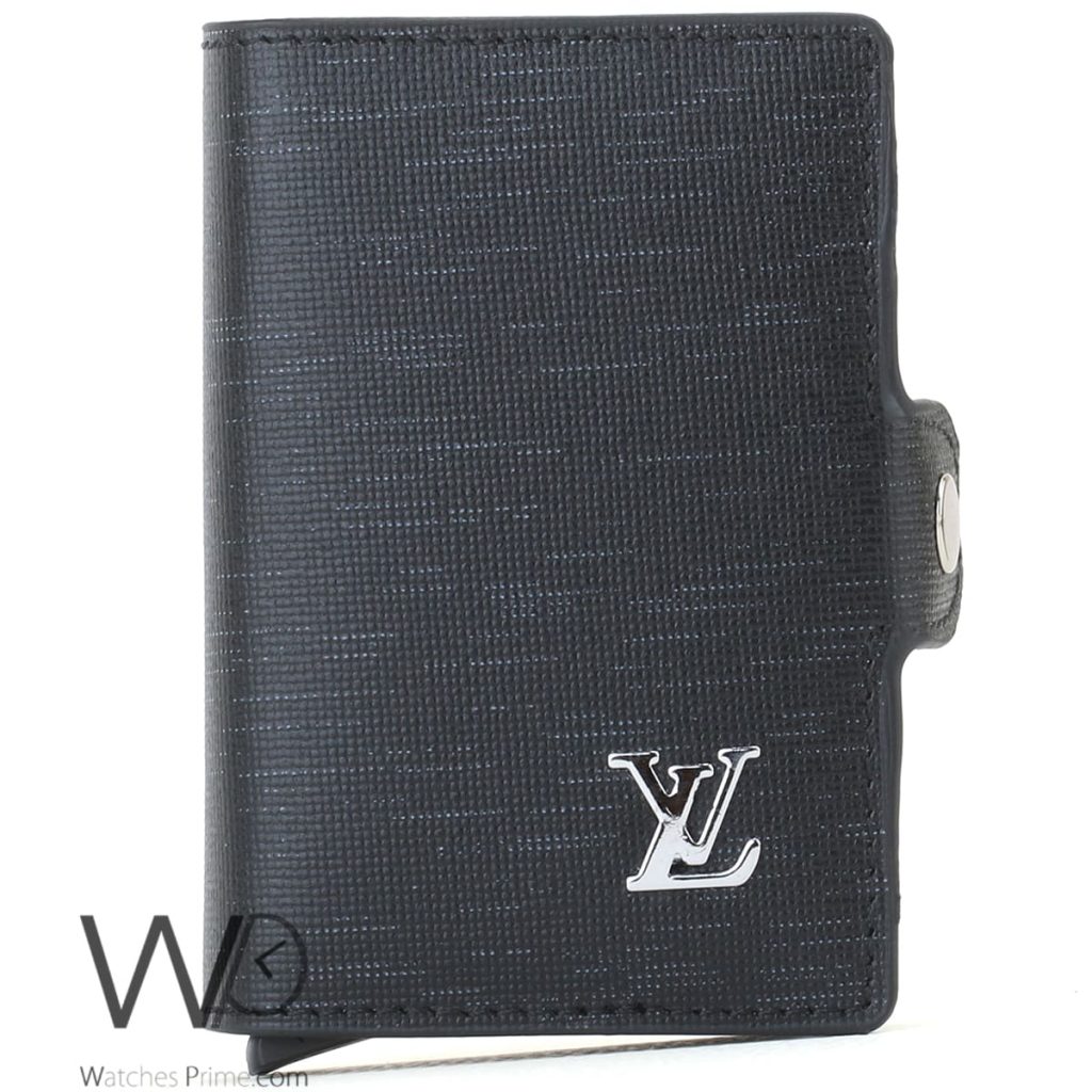 محفظة كروت ذكية لويس فيتون Louis Vuitton اسود | واتشز برايم