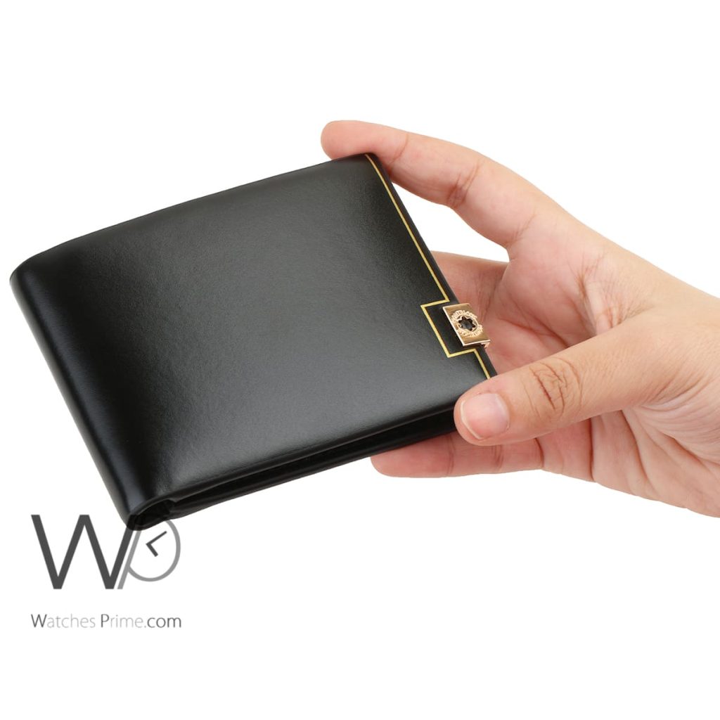 Montblanc Wallet Leather For Men Black | Watches Prime
