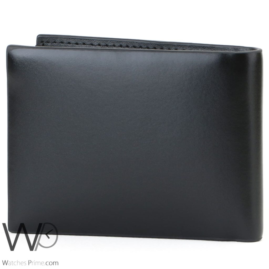 Montblanc Wallet Leather For Men Black | Watches Prime