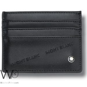 محفظة كروت للرجال مونت بلانك Montblanc بني | واتشز برايم