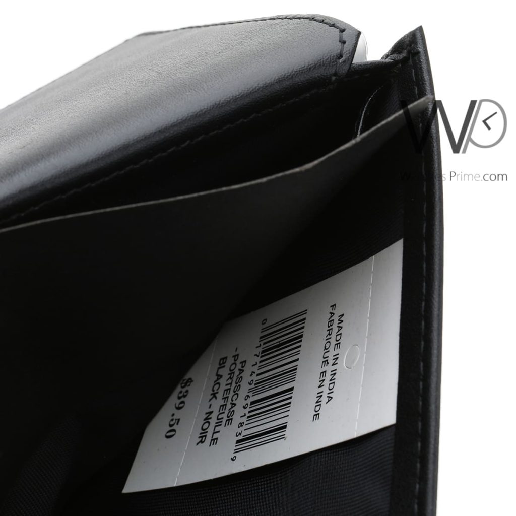 Tommy Hilfiger Wallet Black Original For Men | Watches Prime