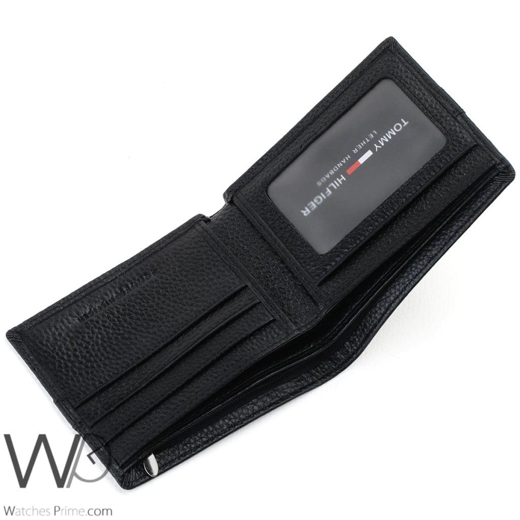 Tommy HilfigerTH Wallet Black For Men | Watches Prime