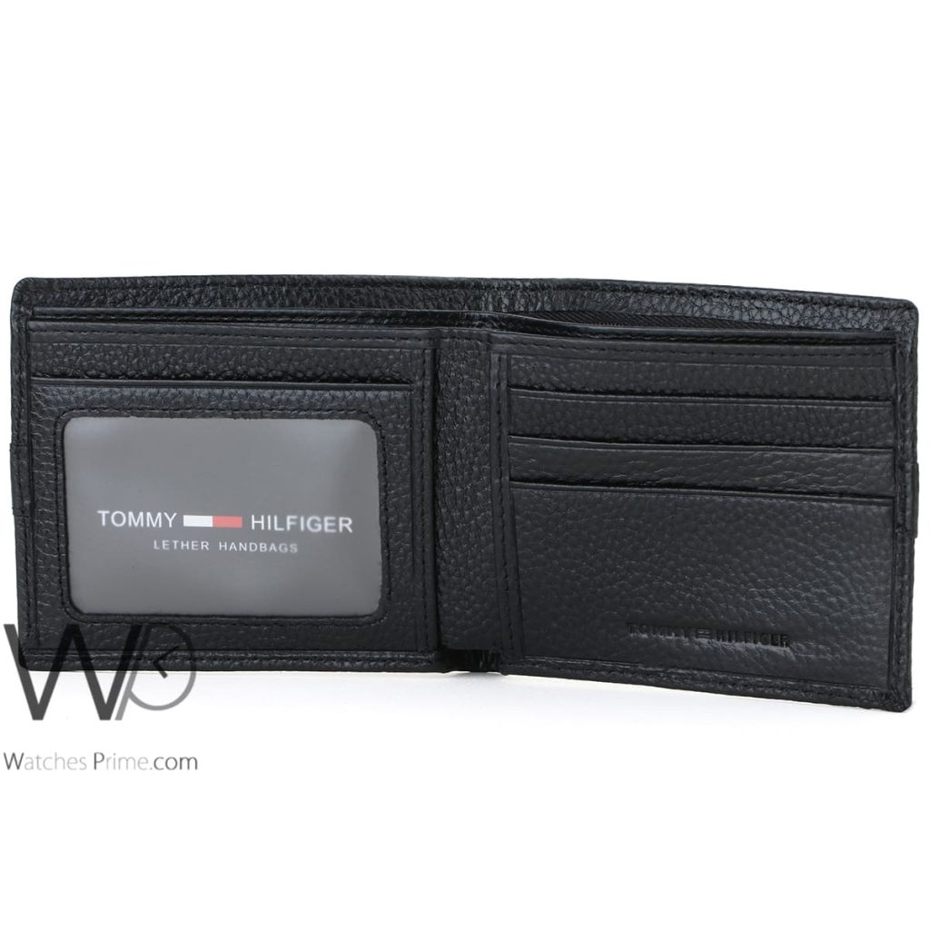 Tommy HilfigerTH Wallet Black For Men | Watches Prime