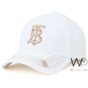 كاب-ماركة-بربري-baseball-ابيض-قطن-BT