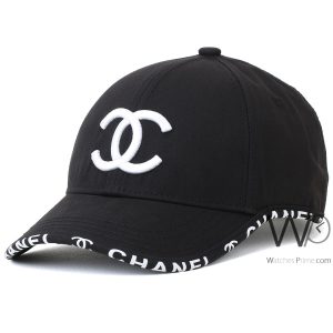 كاب-ماركة-شانيل-baseball-اسود-قطن