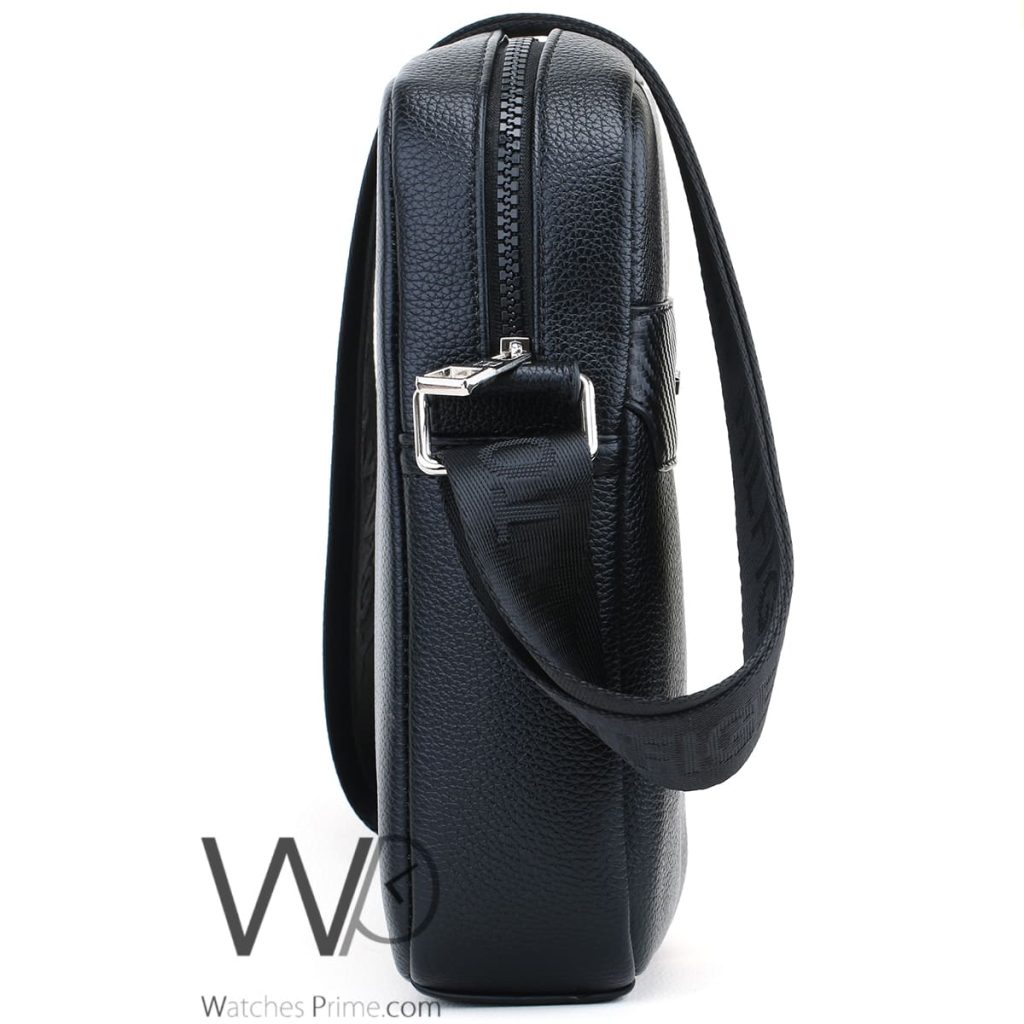 Leather Tommy Hilfiger Crossbody Bag For Men | Watches Prime
