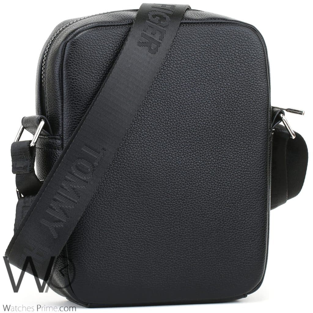 Leather Tommy Hilfiger Crossbody Bag For Men | Watches Prime