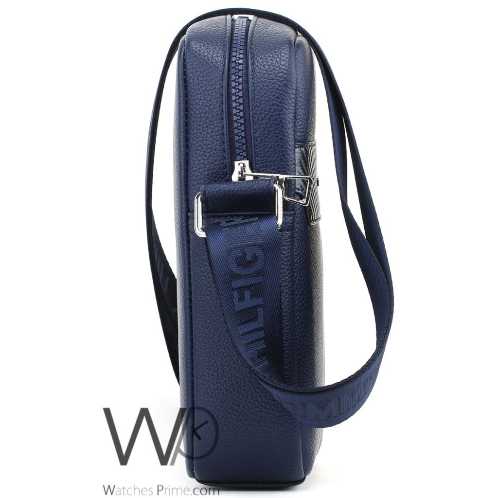 Leather Tommy Hilfiger Crossbody Bag For Men | Watches Prime