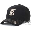 Burberry BT Baseball Cap Black Cotton | Watches Prime