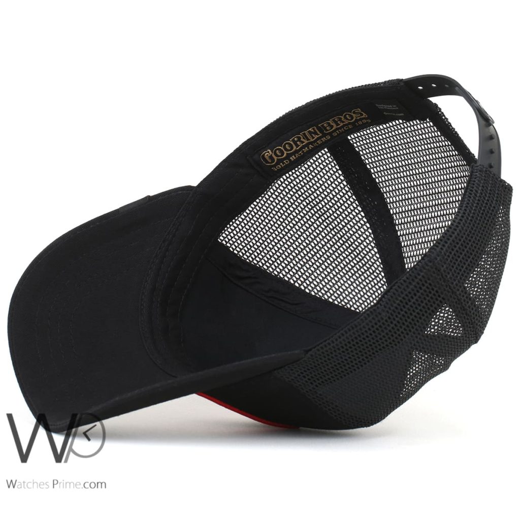 Goorin Bros Freedom Eagle Trucker Black Cap | Watches Prime