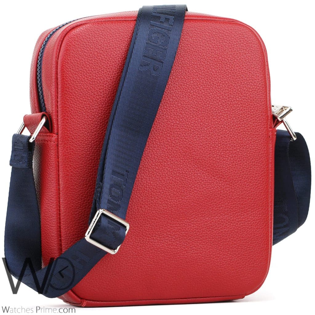 Leather Tommy Hilfiger Crossbody Bag For Men | Watches Prime