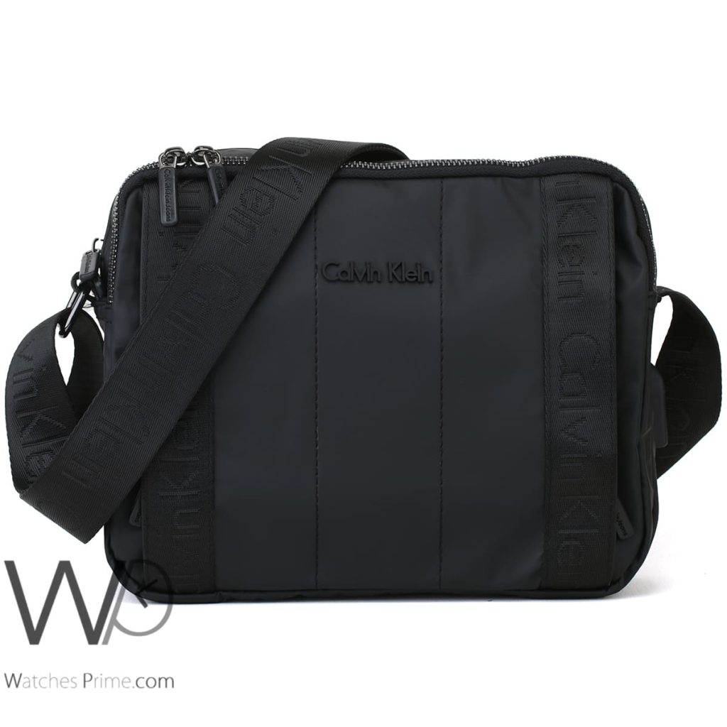 Calvin Klein CK Nylon Crossbody Bag Black | Watches Prime