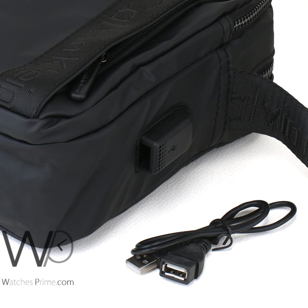 Calvin Klein CK Nylon Crossbody Bag Black | Watches Prime