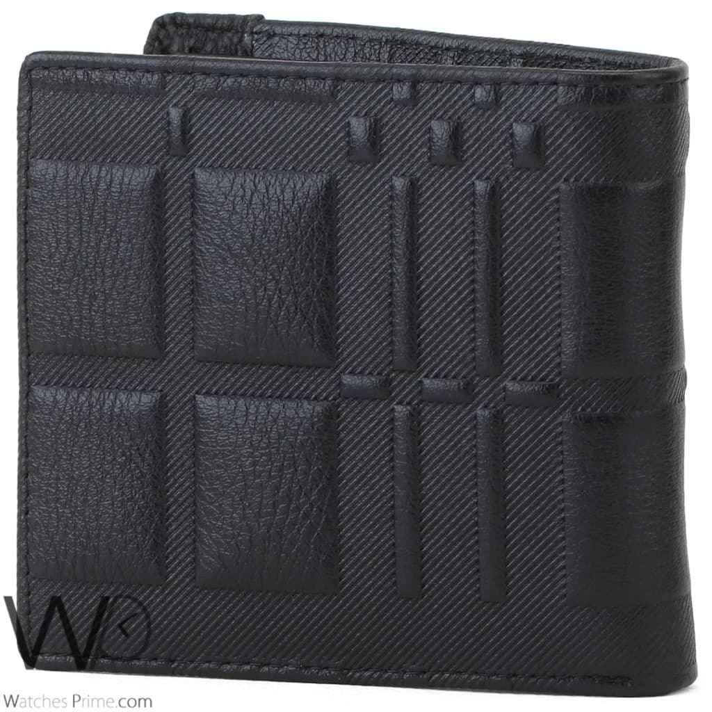 Burberry Wallet Black Leather For Men | Watches Prime